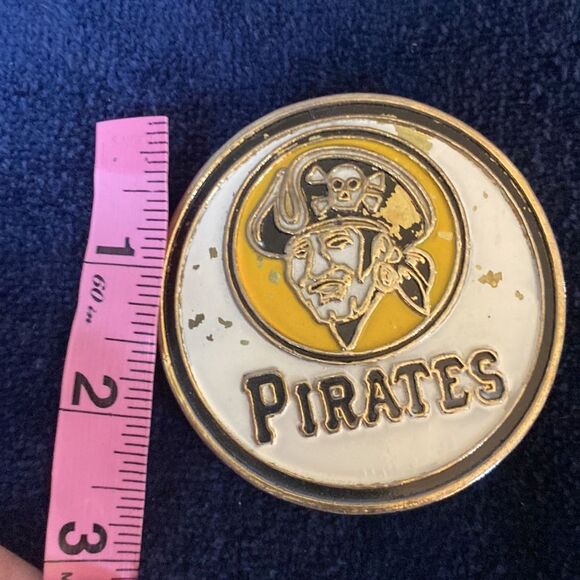 Vintage Pittsburgh Pirates Belt Buckle - Picture 6 of 7